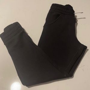 Black Ivivva  Drawstring Joggers sweatpants Size 8